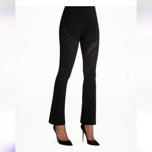 Wolford Ajoure Net Flared Leggings